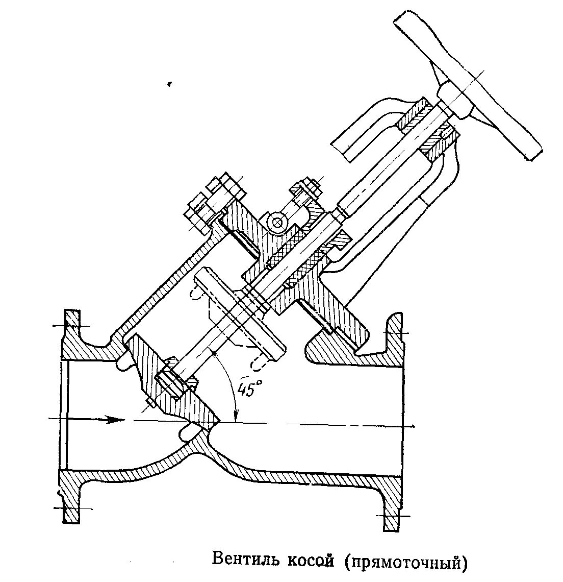 Шпиндель вентиля эскиз